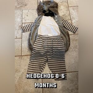 Baby hedgehog costume